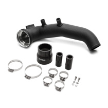 BMW N54 Charge Pipe Svart Wrinkle COBB Tuning